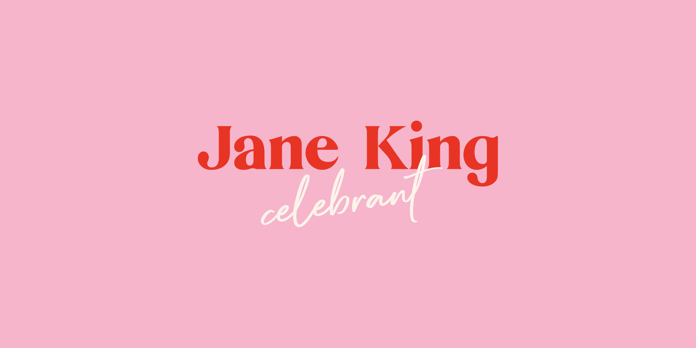 Jane King Celebrant